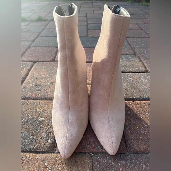 Suede Pink Bootie - Picture 3 of 4